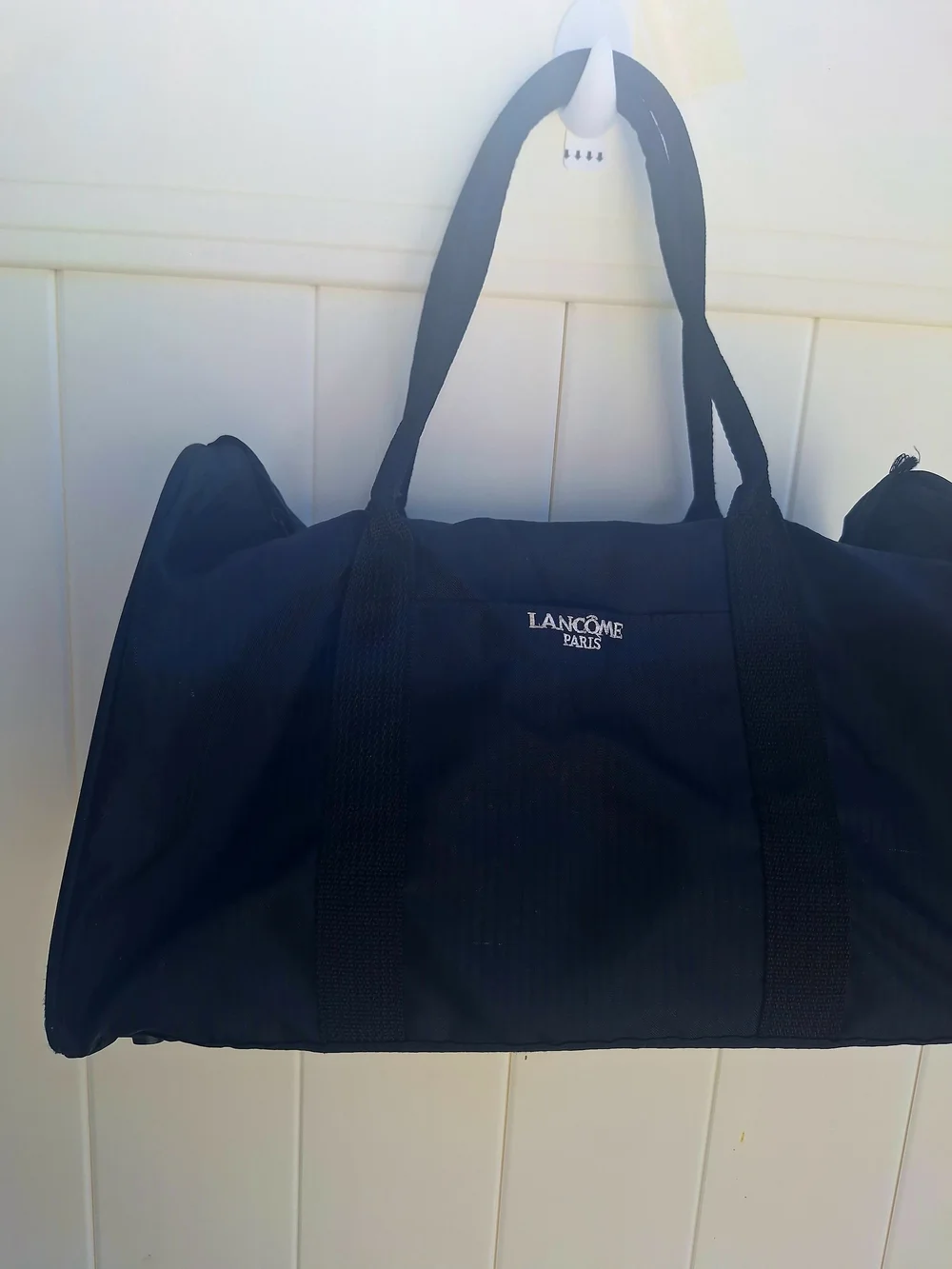 Lancome Paris Black Duffel Bag
